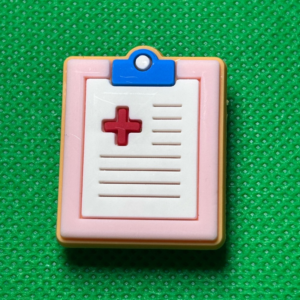 🌼 (5/$10 or 10/$15) NEW “Life in Medicine” Croc Charm Collection Medical Bag